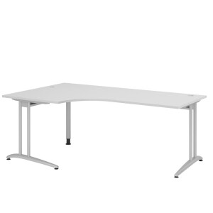 Hammerbacher Serie B - 200x120cm  -  Winkeltisch mit 80cm...