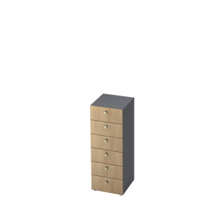 Hammerbacher Profi2 - Schrank mit Schüben - Breite 40cm